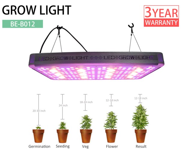 600W Cree COB LED Grow Light For Basement Grow Plants