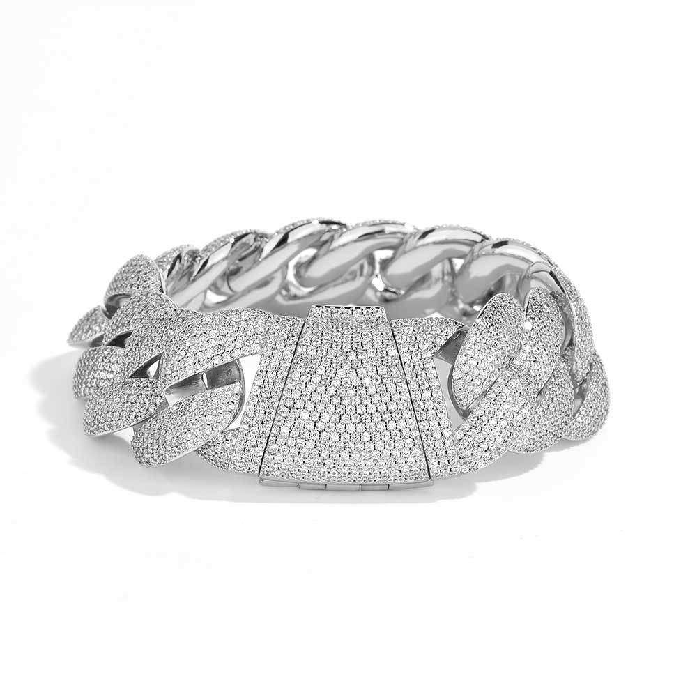 Men's 24mm Bulletproof Bubble Cuban Chain