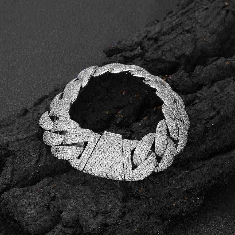 Men's 24mm Bulletproof Bubble Cuban Chain