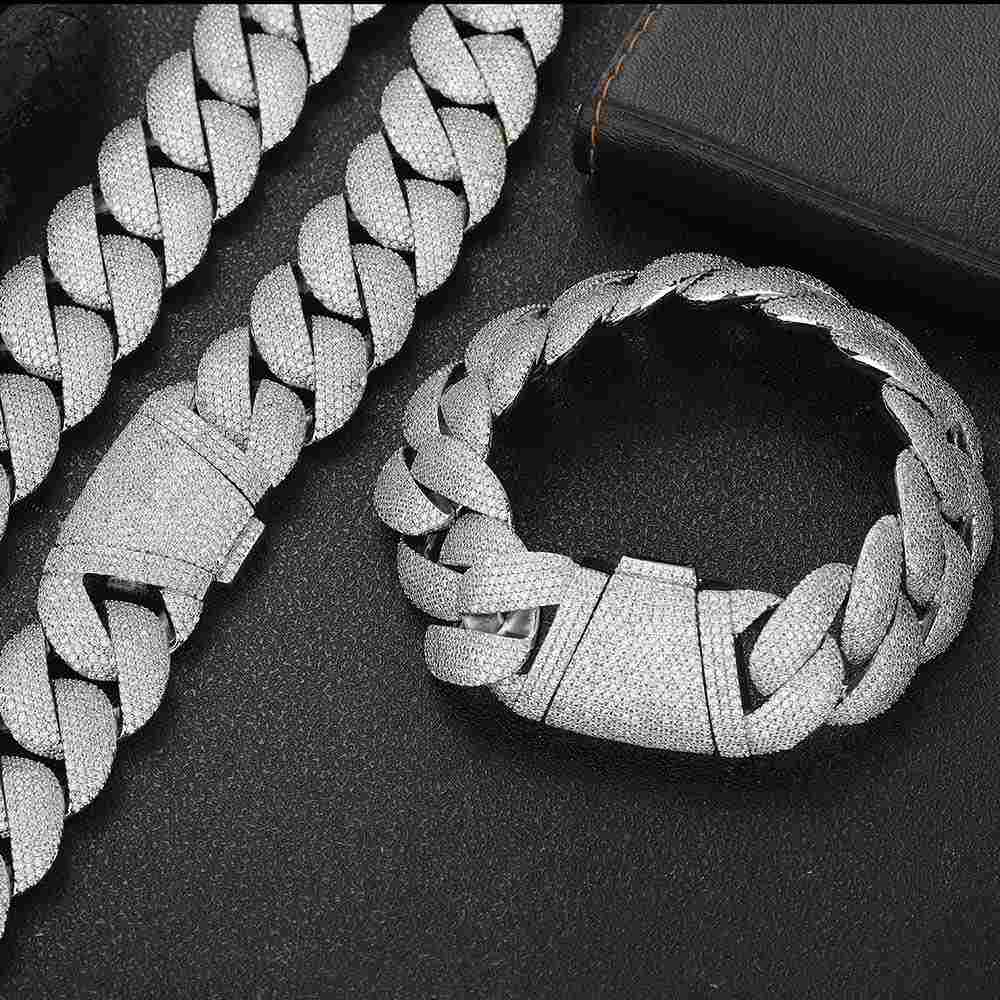 Men's 24mm Bulletproof Bubble Cuban Chain