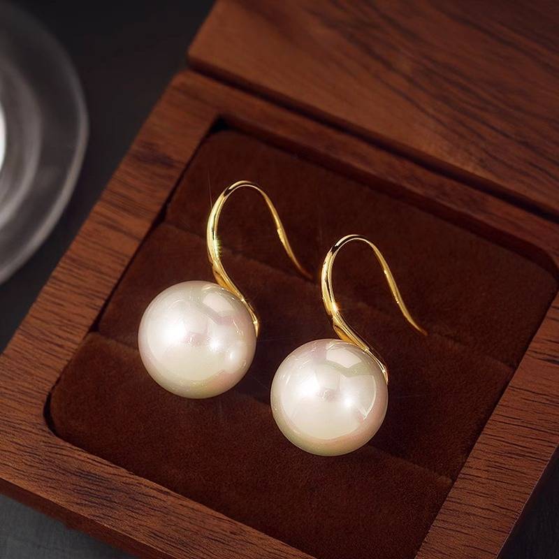 2025 Pearl Drop Earrings in 999 Fine Silver Pearlcore Jewelry