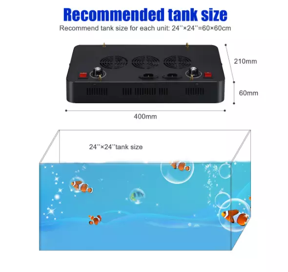 Dimmable LED Aquarium Light