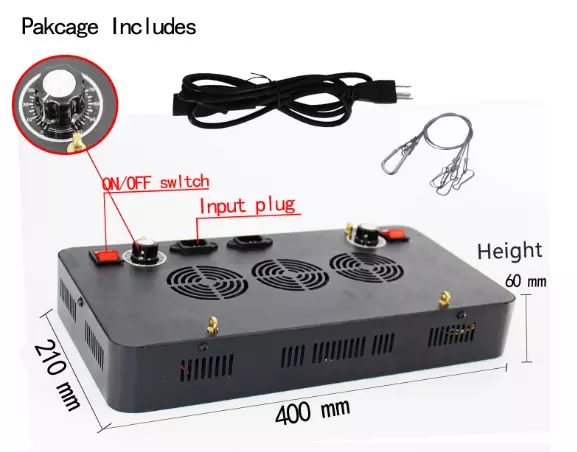 Dimmable LED Aquarium Light