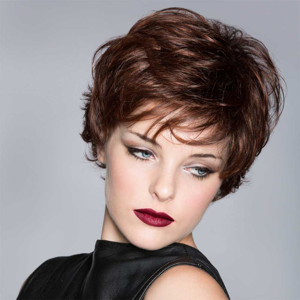 Blend Pixie Cut Wig With Bang Natural Daily Use Hair